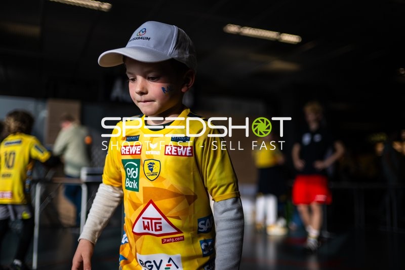 Kind als Fan der Rhein-Neckar Löwen