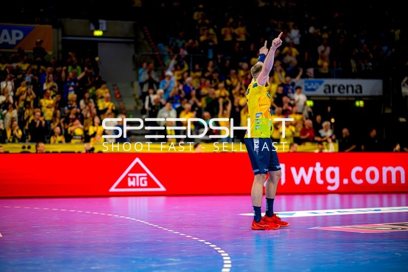 Jubel bei den Rhein Neckar Löwen