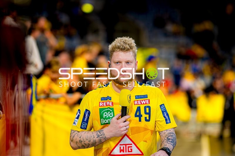 Spielerinterview vor dem Spiel