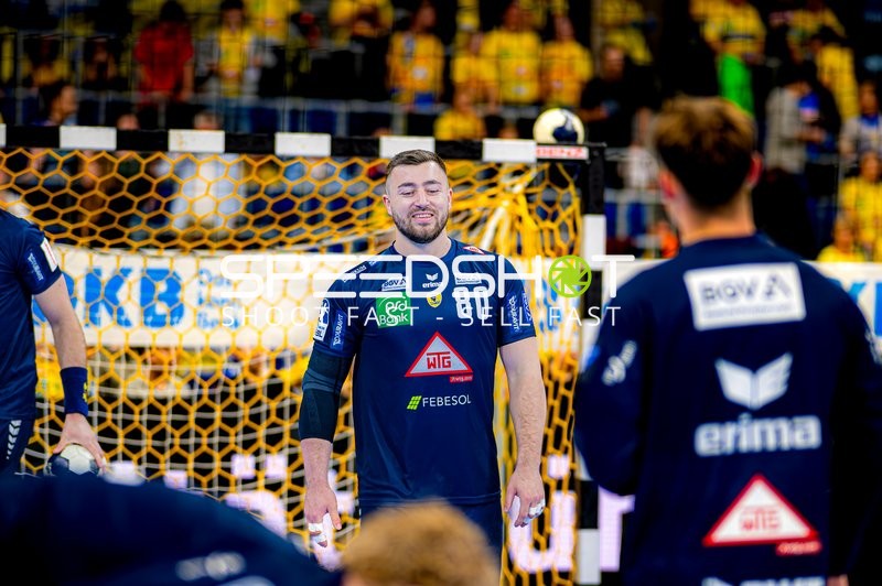 Aufwärmen vor dem Spiel