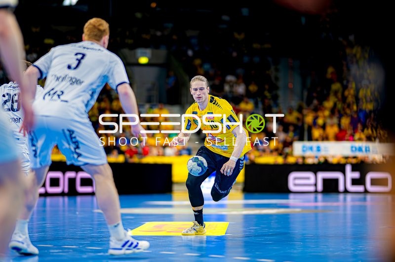 Dynamisches Dribbling im Handballspiel