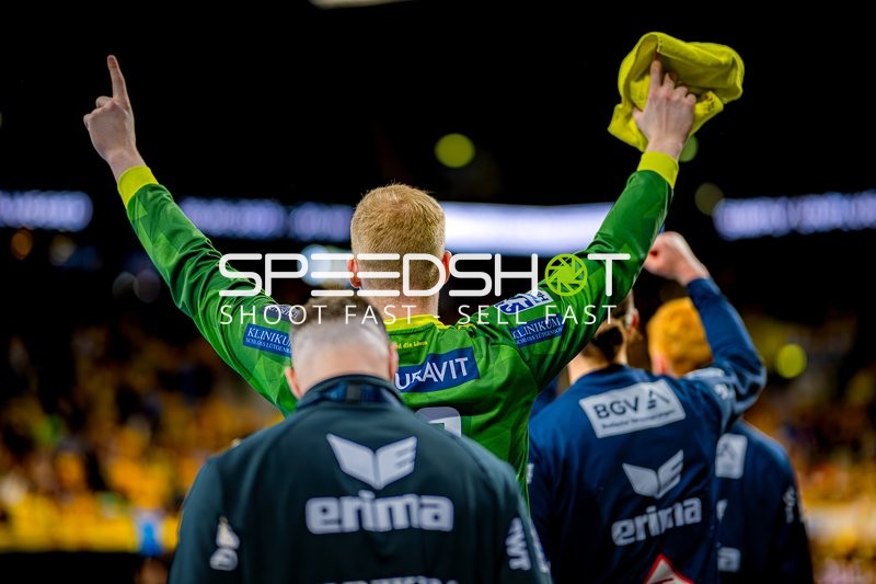 Jubel der Rhein-Neckar Löwen gegen TBV Lemgo-Lippe