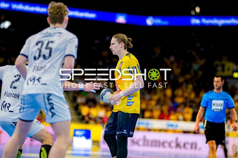 Spielaufbau der Rhein-Neckar Löwen