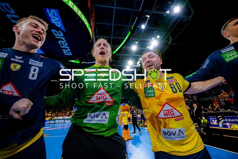 Jubel bei Rhein-Neckar Löwen