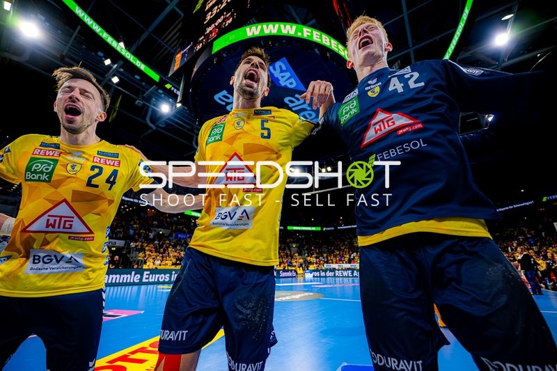 Jubel der Rhein-Neckar Löwen