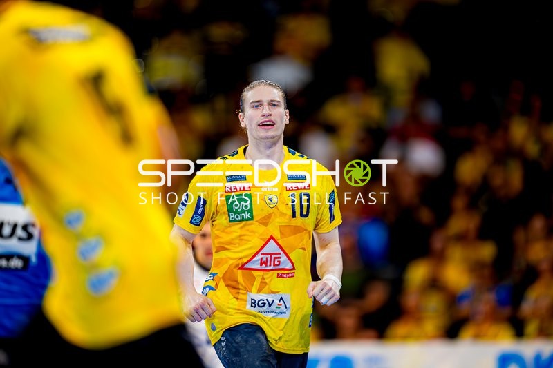 Rhein-Neckar Löwen Spieler läuft