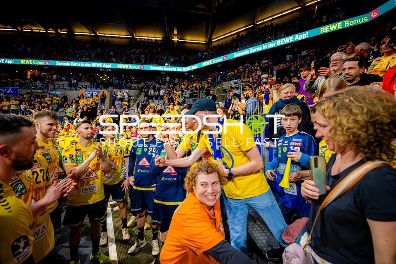 Feier bei Rhein-Neckar Löwen