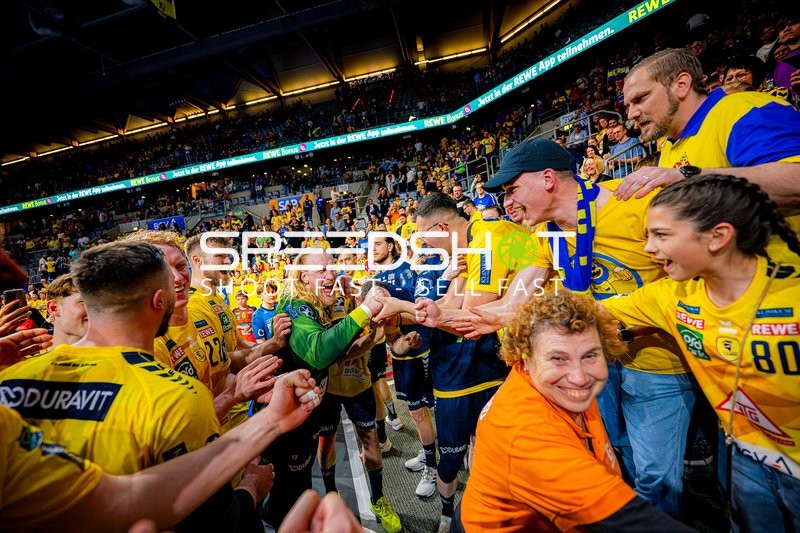 Jubel bei Rhein-Neckar Löwen