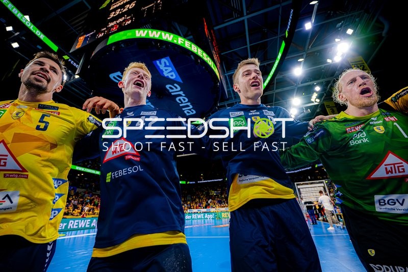 Jubel der Rhein-Neckar Löwen