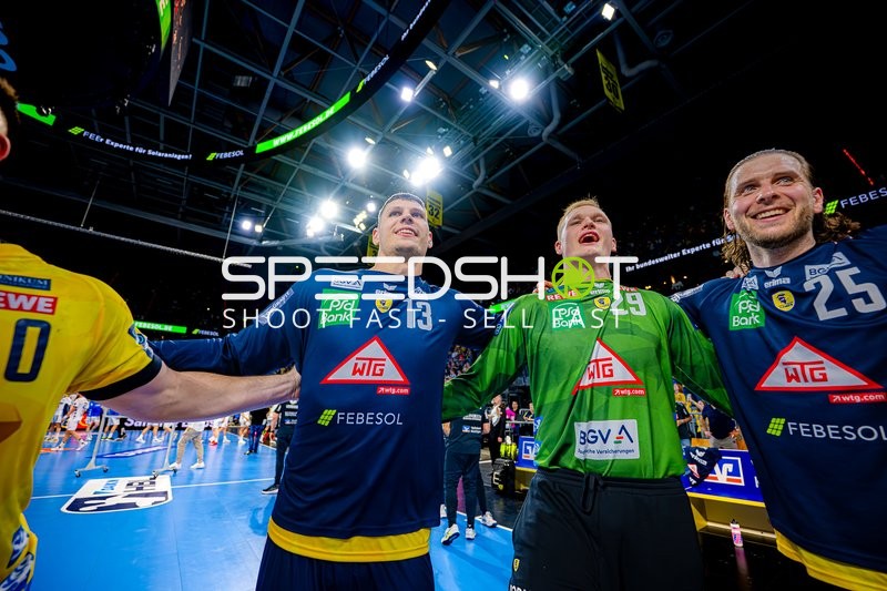 Jubel bei Rhein-Neckar Löwen