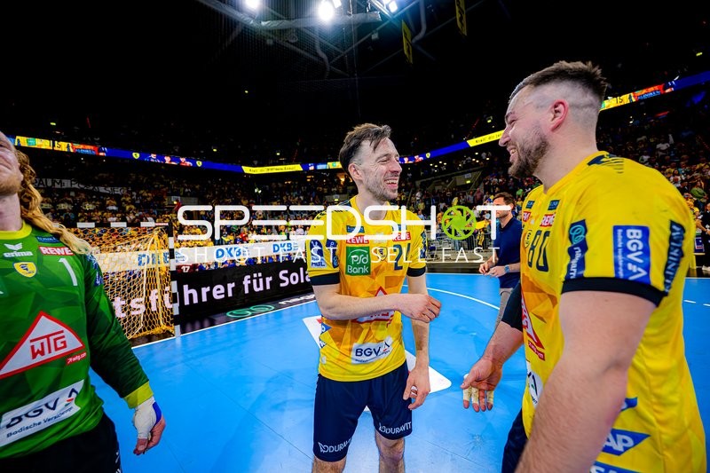 Jubel bei den Rhein Neckar Löwen