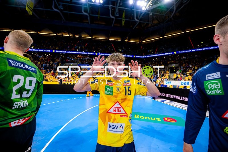 Jubel beim Handballspiel