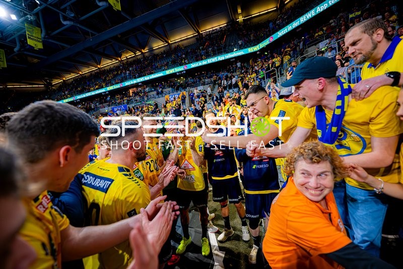 Jubel der Rhein-Neckar Löwen