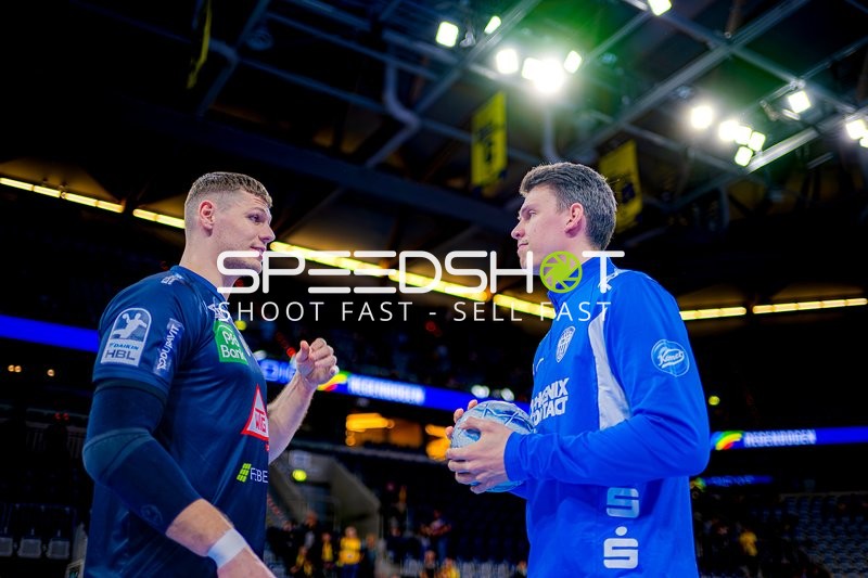 Begegnung der Kontrahenten