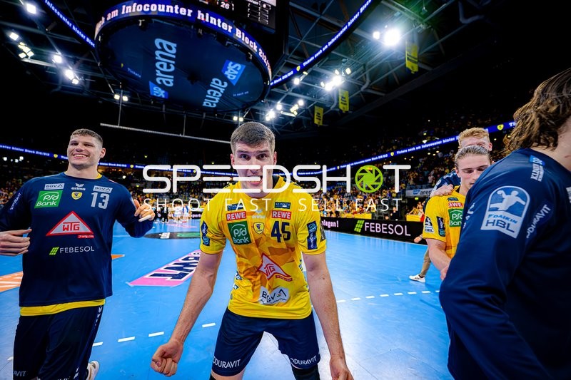 Jubel bei den Rhein-Neckar Löwen