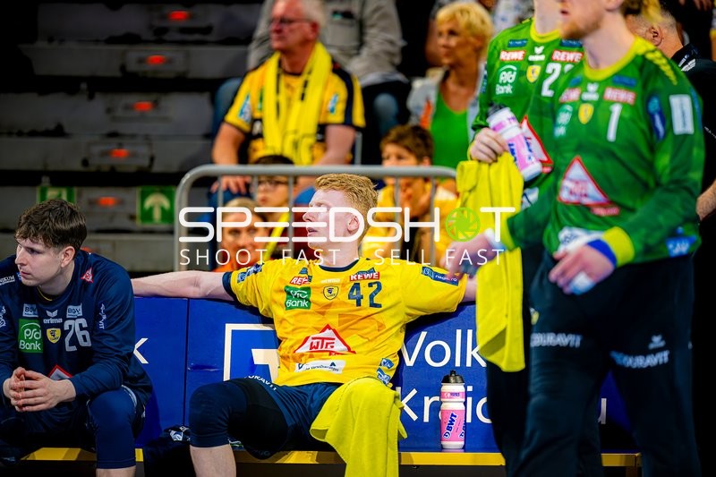 Spielpause während Rhein-Neckar Löwen gegen TBV Lemgo-Lippe