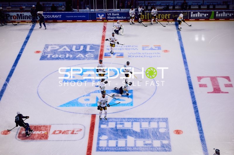 Aufwärmphase der Eisbären Berlin