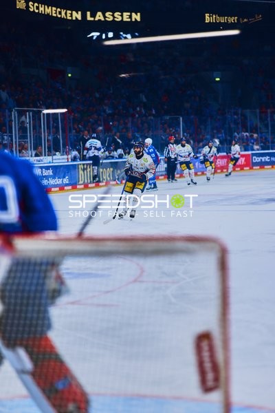Eisbären-Spieler angreift