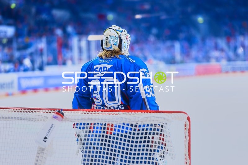 Torwart Arno Tiefensee im Fokus