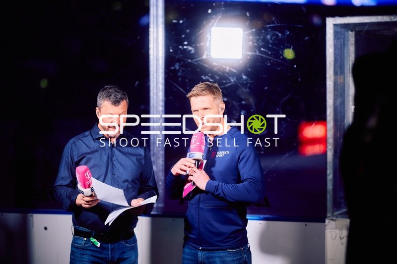 Interview bei den DEL Playoffs