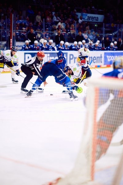 Eröffnung Buly zwischen Adler Mannheim und Eisbären Berlin