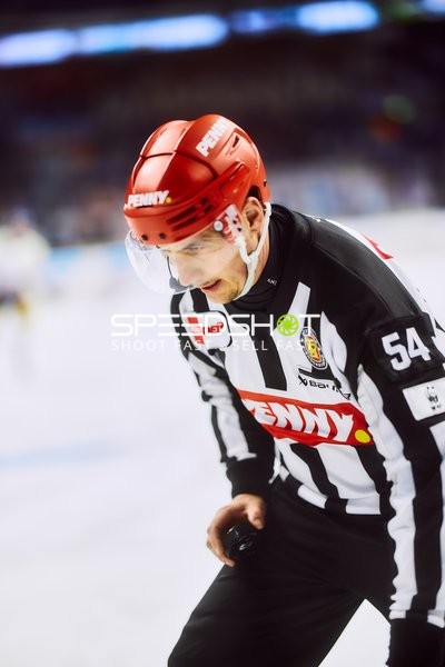 Schiedsrichter während des Spiels