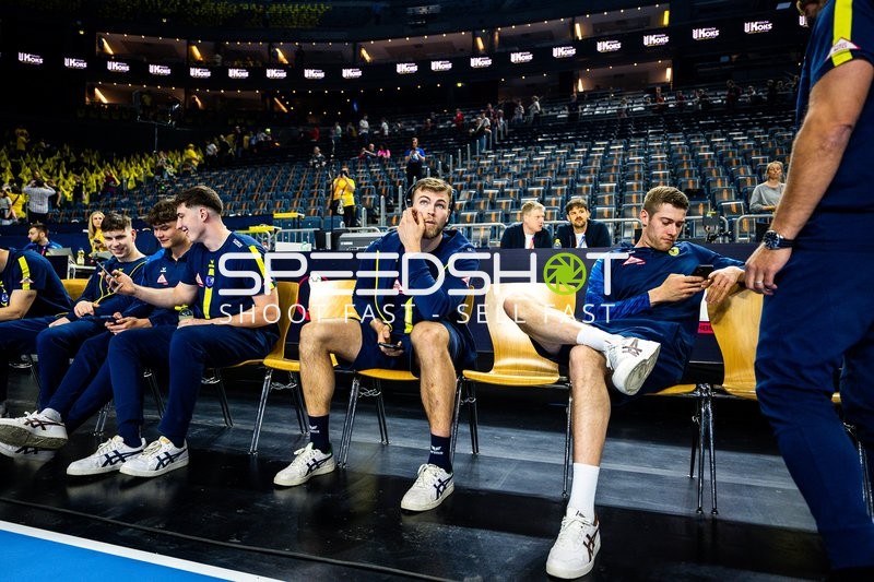 Rhein-Neckar Löwen bereiten sich in der Lanxess Arena vor