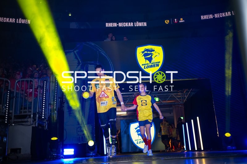Handball I Herren I Saison 2024-2025 I DHB-Pokal I Halbfinale I Rhein-Neckar Löwen - THW Kiel I 12.04.2025