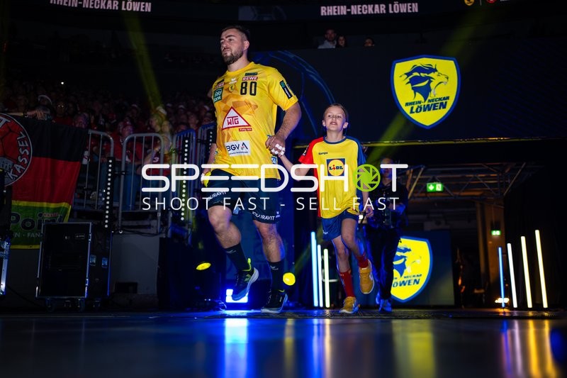 Handball I Herren I Saison 2024-2025 I DHB-Pokal I Halbfinale I Rhein-Neckar Löwen - THW Kiel I 12.04.2025
