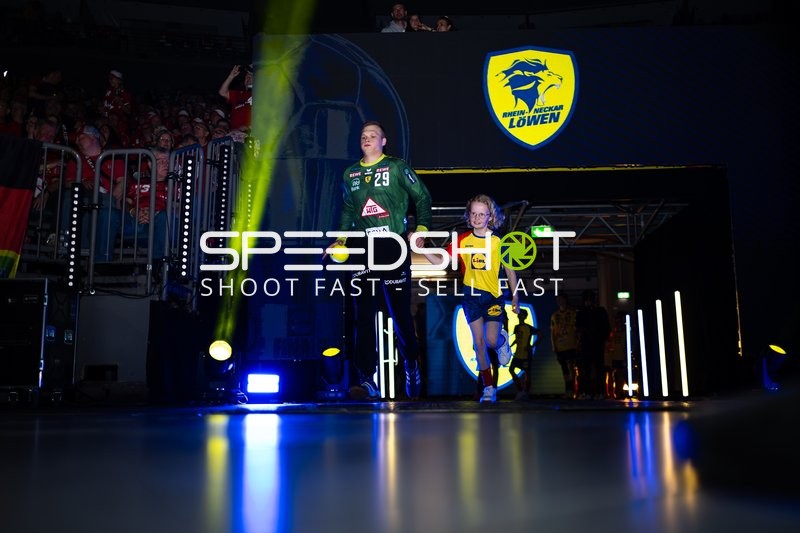 Handball I Herren I Saison 2024-2025 I DHB-Pokal I Halbfinale I Rhein-Neckar Löwen - THW Kiel I 12.04.2025