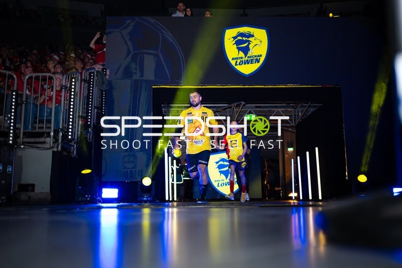 Handball I Herren I Saison 2024-2025 I DHB-Pokal I Halbfinale I Rhein-Neckar Löwen - THW Kiel I 12.04.2025