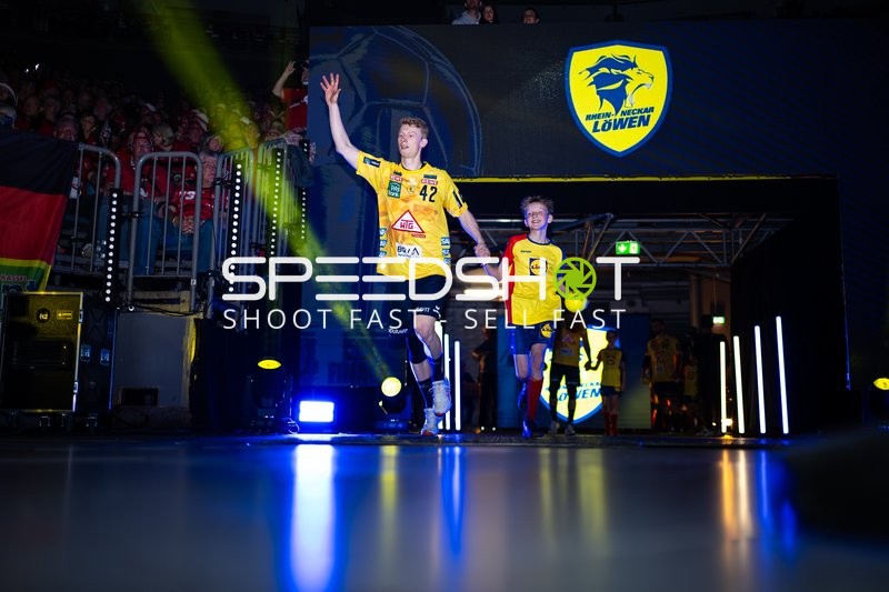 Handball I Herren I Saison 2024-2025 I DHB-Pokal I Halbfinale I Rhein-Neckar Löwen - THW Kiel I 12.04.2025