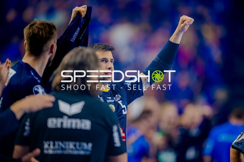 Handball I Herren I Saison 2024-2025 I DHB-Pokal I Halbfinale I Rhein-Neckar Löwen - THW Kiel I 12.04.2025