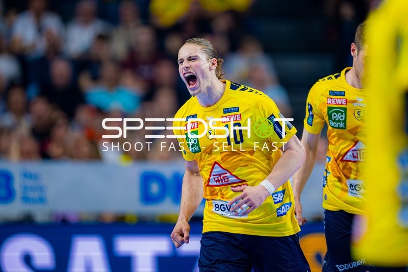 Handball I Herren I Saison 2024-2025 I DHB-Pokal I Halbfinale I Rhein-Neckar Löwen - THW Kiel I 12.04.2025