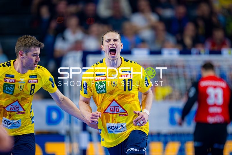 Handball I Herren I Saison 2024-2025 I DHB-Pokal I Halbfinale I Rhein-Neckar Löwen - THW Kiel I 12.04.2025