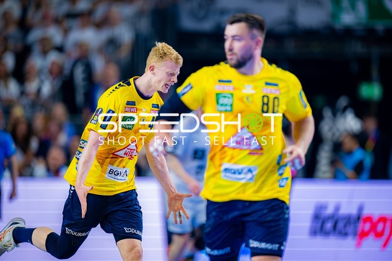 Handball I Herren I Saison 2024-2025 I DHB-Pokal I Halbfinale I Rhein-Neckar Löwen - THW Kiel I 12.04.2025