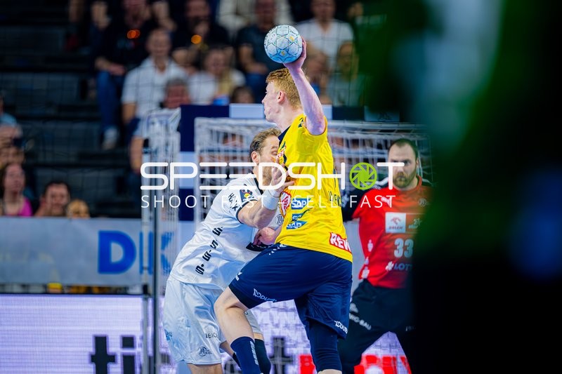 Handball I Herren I Saison 2024-2025 I DHB-Pokal I Halbfinale I Rhein-Neckar Löwen - THW Kiel I 12.04.2025