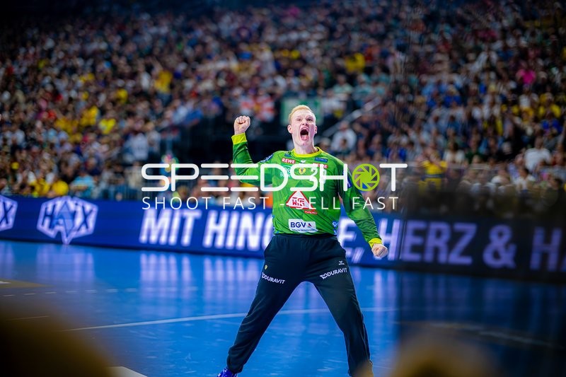 Handball I Herren I Saison 2024-2025 I DHB-Pokal I Halbfinale I Rhein-Neckar Löwen - THW Kiel I 12.04.2025