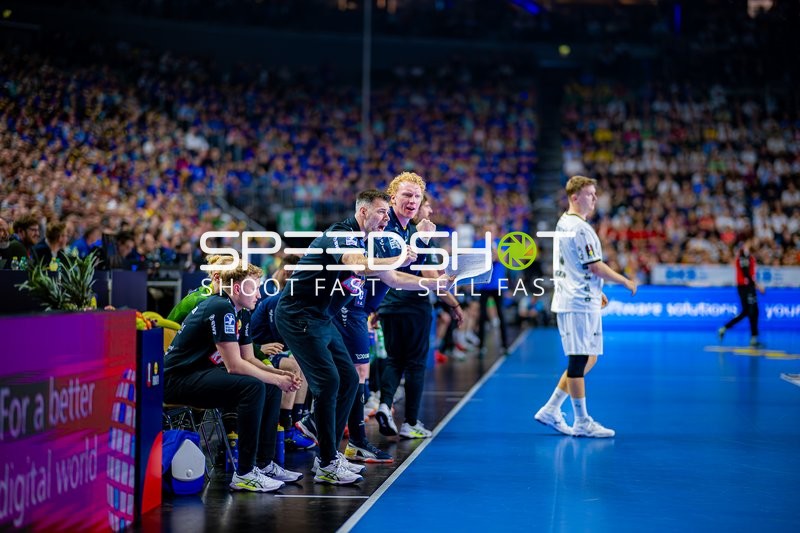 Handball I Herren I Saison 2024-2025 I DHB-Pokal I Halbfinale I Rhein-Neckar Löwen - THW Kiel I 12.04.2025