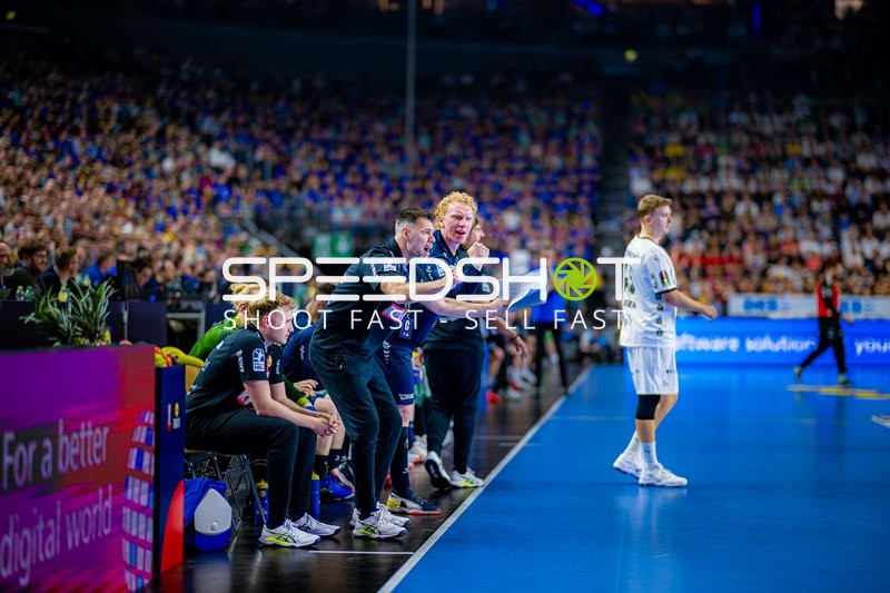 Handball I Herren I Saison 2024-2025 I DHB-Pokal I Halbfinale I Rhein-Neckar Löwen - THW Kiel I 12.04.2025