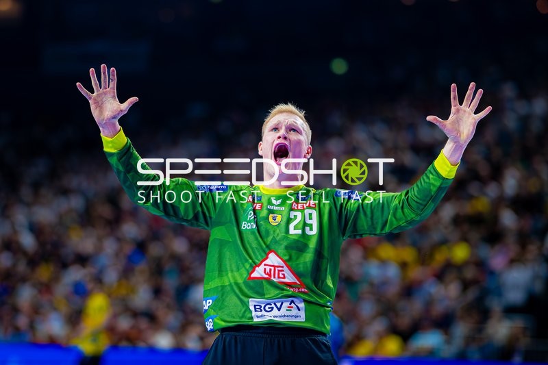 Handball I Herren I Saison 2024-2025 I DHB-Pokal I Halbfinale I Rhein-Neckar Löwen - THW Kiel I 12.04.2025