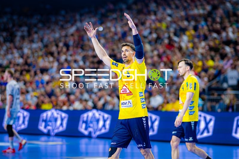 Handball I Herren I Saison 2024-2025 I DHB-Pokal I Halbfinale I Rhein-Neckar Löwen - THW Kiel I 12.04.2025