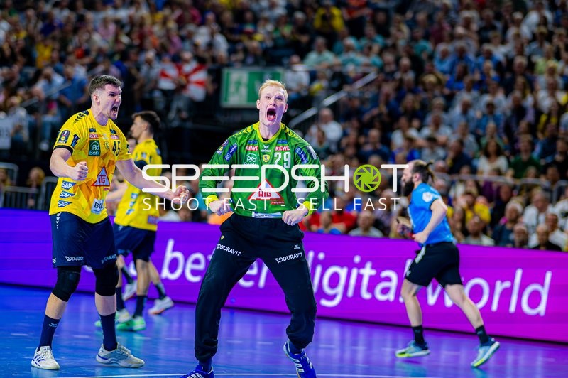 Handball I Herren I Saison 2024-2025 I DHB-Pokal I Halbfinale I Rhein-Neckar Löwen - THW Kiel I 12.04.2025