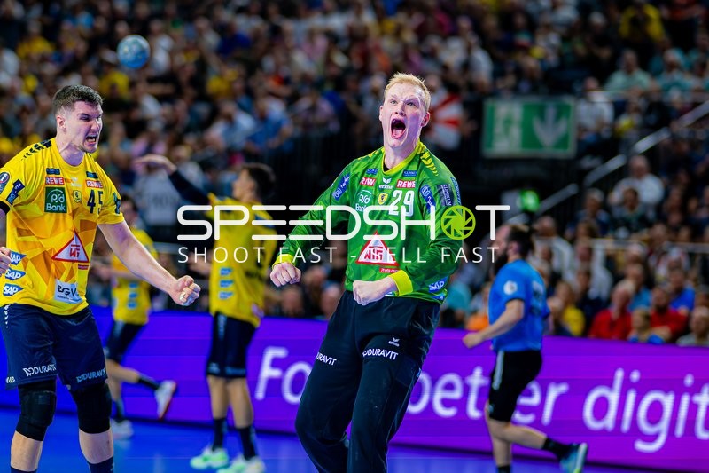 Handball I Herren I Saison 2024-2025 I DHB-Pokal I Halbfinale I Rhein-Neckar Löwen - THW Kiel I 12.04.2025