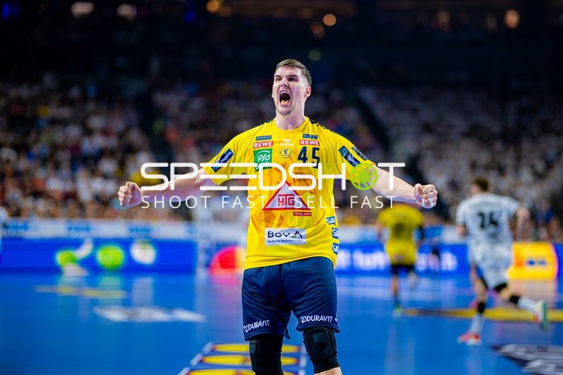 Handball I Herren I Saison 2024-2025 I DHB-Pokal I Halbfinale I Rhein-Neckar Löwen - THW Kiel I 12.04.2025