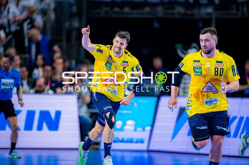 Handball I Herren I Saison 2024-2025 I DHB-Pokal I Halbfinale I Rhein-Neckar Löwen - THW Kiel I 12.04.2025