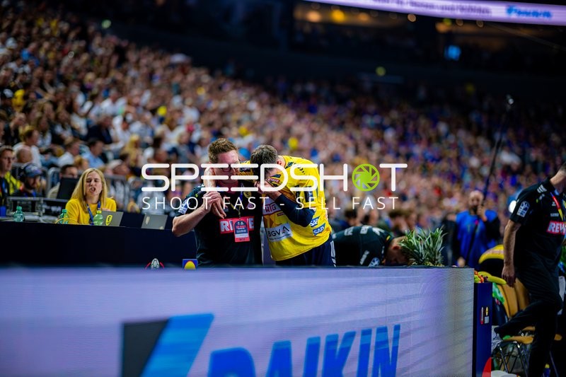 Handball I Herren I Saison 2024-2025 I DHB-Pokal I Halbfinale I Rhein-Neckar Löwen - THW Kiel I 12.04.2025