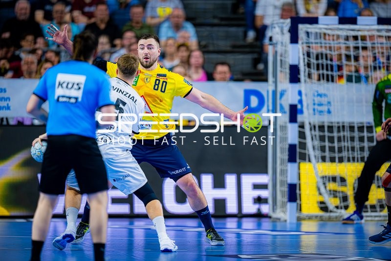 Handball I Herren I Saison 2024-2025 I DHB-Pokal I Halbfinale I Rhein-Neckar Löwen - THW Kiel I 12.04.2025