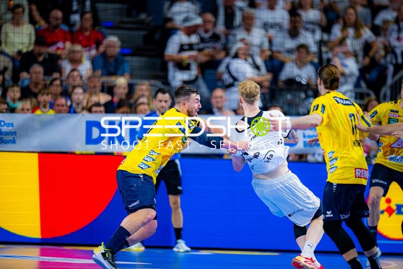Handball I Herren I Saison 2024-2025 I DHB-Pokal I Halbfinale I Rhein-Neckar Löwen - THW Kiel I 12.04.2025