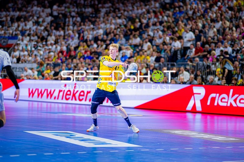 Handball I Herren I Saison 2024-2025 I DHB-Pokal I Halbfinale I Rhein-Neckar Löwen - THW Kiel I 12.04.2025